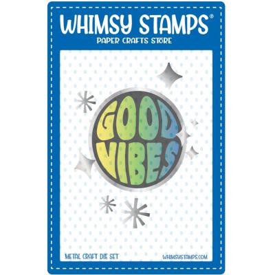 Whimsy Stamps Cutting Dies - Good Vibes